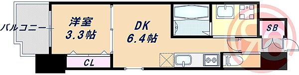 大阪府大阪市東住吉区鷹合2丁目(賃貸マンション1DK・8階・26.67㎡)の写真 その2