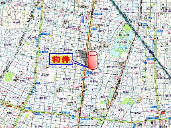 大阪府大阪市阿倍野区昭和町3丁目(賃貸マンション2DK・2階・31.50㎡)の写真 その20