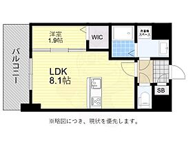 福岡県福岡市中央区大宮１丁目（賃貸マンション1LDK・6階・27.41㎡） その2