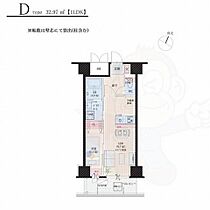 シンセラティ薬院  ｜ 福岡県福岡市中央区薬院２丁目（賃貸マンション1LDK・9階・32.97㎡） その2