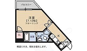 ダイナコート六本松5  ｜ 福岡県福岡市中央区六本松４丁目（賃貸マンション1K・5階・24.02㎡） その2