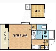 福岡県福岡市中央区黒門（賃貸マンション1K・8階・24.22㎡） その2