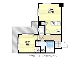 ラフォーレ六本松  ｜ 福岡県福岡市中央区六本松２丁目（賃貸マンション1LDK・9階・33.70㎡） その2