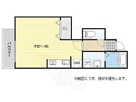 福岡県福岡市中央区平尾３丁目（賃貸アパート1R・1階・30.49㎡） その2