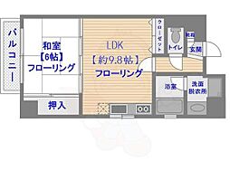 福岡県福岡市博多区冷泉町（賃貸マンション1LDK・4階・40.83㎡） その2