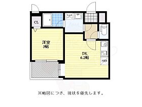 福岡県福岡市中央区薬院１丁目（賃貸マンション1DK・4階・24.13㎡） その2