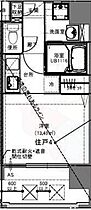 福岡県福岡市博多区石城町（賃貸マンション1K・9階・24.09㎡） その2