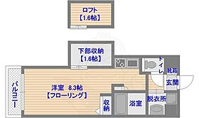 福岡県福岡市中央区清川２丁目（賃貸マンション1K・3階・24.48㎡） その2