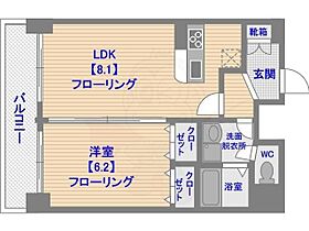 ルピエ荒戸  ｜ 福岡県福岡市中央区荒戸２丁目3番42号（賃貸マンション1LDK・7階・39.83㎡） その2