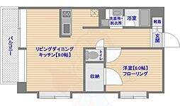 クリスタル高宮 2階