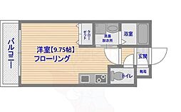 アーバンパーク天神東 ワンルームの間取図画像
