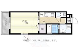 グランフォーレ桜坂ステーションプラザ 1Kの間取図画像