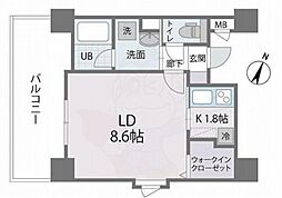 アクタス薬院3 13階/-