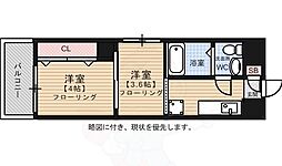リファレンス博多駅前 4階/405