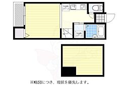 ワイマール 1SKの間取図画像