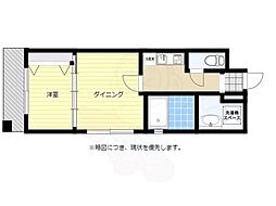 赤坂ランドマークタワー 1DKの間取図画像