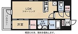 ネストピア博多駅前3 1LDKの間取図画像