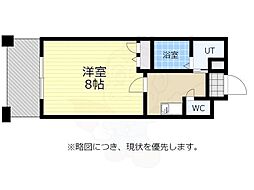 赤坂ランドマークタワー 1Kの間取図画像