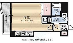 エステート.モアサザンステーション 1Kの間取図画像