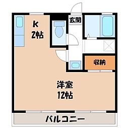 🉐敷金礼金0円！🉐日光線 鹿沼駅 徒歩21分