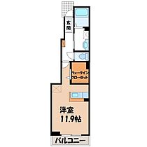 栃木県真岡市長田5丁目（賃貸アパート1K・1階・32.94㎡） その2