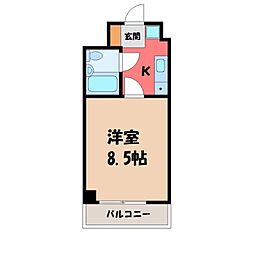 東武宇都宮線 東武宇都宮駅 徒歩15分 8階/-