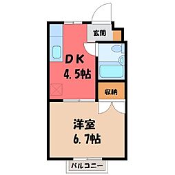 JR東北本線 岡本駅 徒歩33分