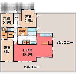 宇都宮大学陽東キャンパス駅 16.5万円
