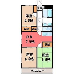 東武宇都宮線 江曽島駅 徒歩17分