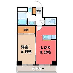東武宇都宮線 東武宇都宮駅 徒歩17分