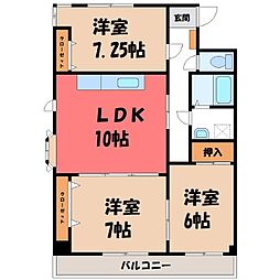 JR東北本線 宇都宮駅 徒歩18分