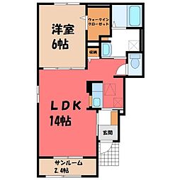 JR東北本線 氏家駅 バス15分 上河内中学校下車 徒歩8分