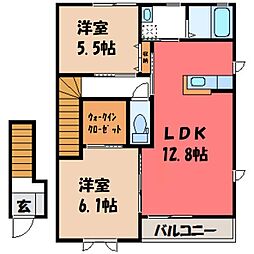 東武宇都宮線 西川田駅 徒歩9分