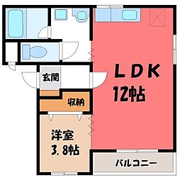 JR東北本線 雀宮駅 徒歩15分