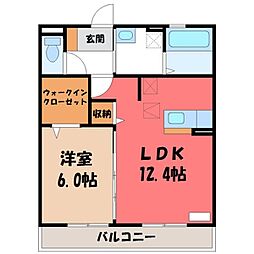JR東北本線 岡本駅 徒歩5分 2階/-