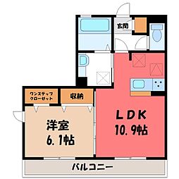 東武宇都宮線 西川田駅 徒歩13分 1階/-