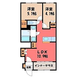 JR東北本線 宇都宮駅 バス13分 下栗下車 徒歩10分