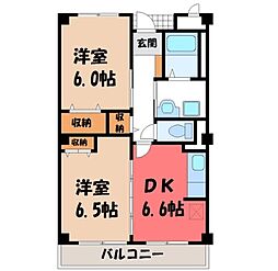 東武宇都宮線 東武宇都宮駅 徒歩29分 3階/-