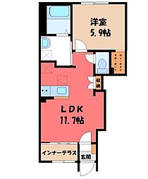 東武宇都宮線 国谷駅 徒歩5分 1階/-
