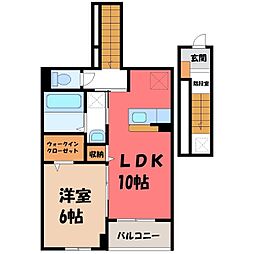 東武宇都宮線 東武宇都宮駅 徒歩11分 2階/-