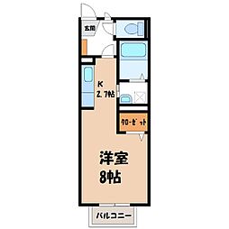 宇都宮芳賀ライトレール線 峰駅 徒歩12分 2階/-