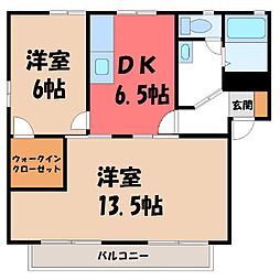JR日光線 鶴田駅 3.8km