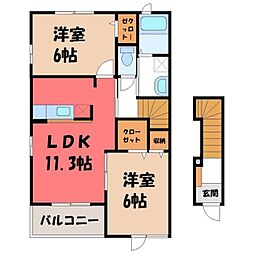 JR日光線 鹿沼駅 4km