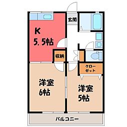 グランシェール F 2階/-