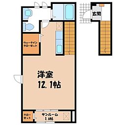東武宇都宮線 東武宇都宮駅 バス17分 弁天橋下車 徒歩14分 2階/-