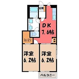 東武宇都宮線 東武宇都宮駅 3.2km 1階/-