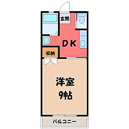 JR東北本線 岡本駅 徒歩15分 1階/-