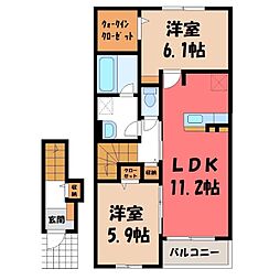 東武宇都宮線 東武宇都宮駅 6.8km