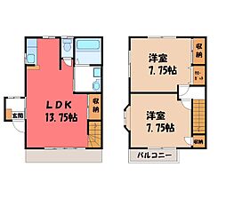 🉐敷金礼金0円！🉐東武宇都宮線 西川田駅 徒歩17分