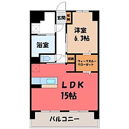 湘南新宿ライン宇須 自治医大駅 徒歩6分 6階/-